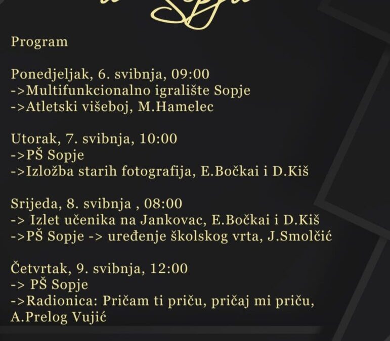 200 godina školstva u Sopju