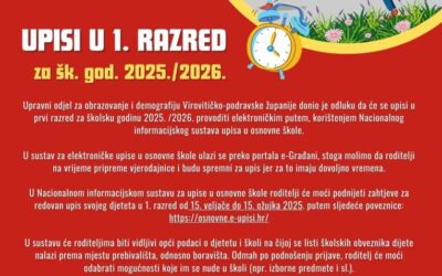 Upisi u 1. razred