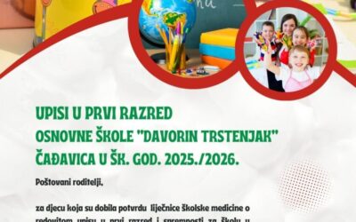 Upisi u prvi razred osnovne škole