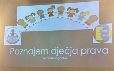 Učenici Osnovne škole “Davorin Trstenjak” Čađavica i PŠ Sopje sudjelovali na likovno-literarnom natječaju “Poznajmo dječja prava”