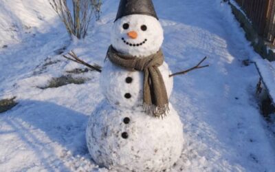 Snjegovići učenika 7. i 8. razreda