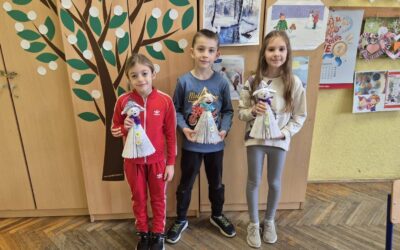 Izrada snjegovića u 2. razredu