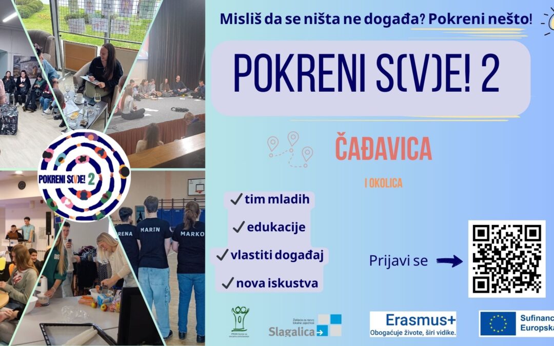 Javni poziv mladima za uključivanje u projekt Pokreni s(v)e! 2