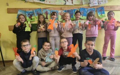 Sretan Uskrs od prvašića i učiteljice Marine!