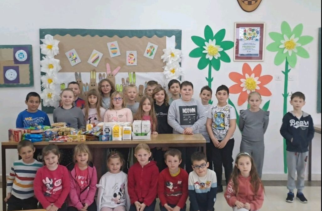 Sretan i blagoslovljen Uskrs žele vam učenici i učiteljice PŠ Sopje