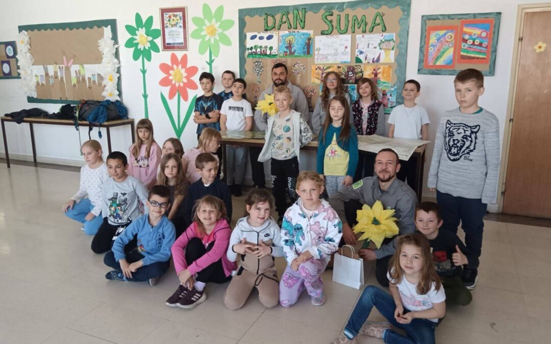 Obilježili smo Međunarodni dan šuma i Svjetski dan voda u Područnoj školi Sopje