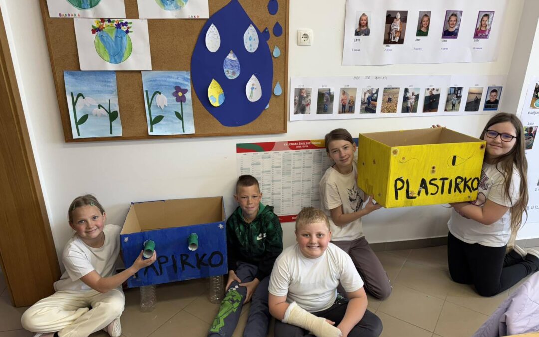 Učenici PŠ Noškovci obilježili su Dan planeta Zemlje kroz nekoliko zanimljivih i edukativnih radionica