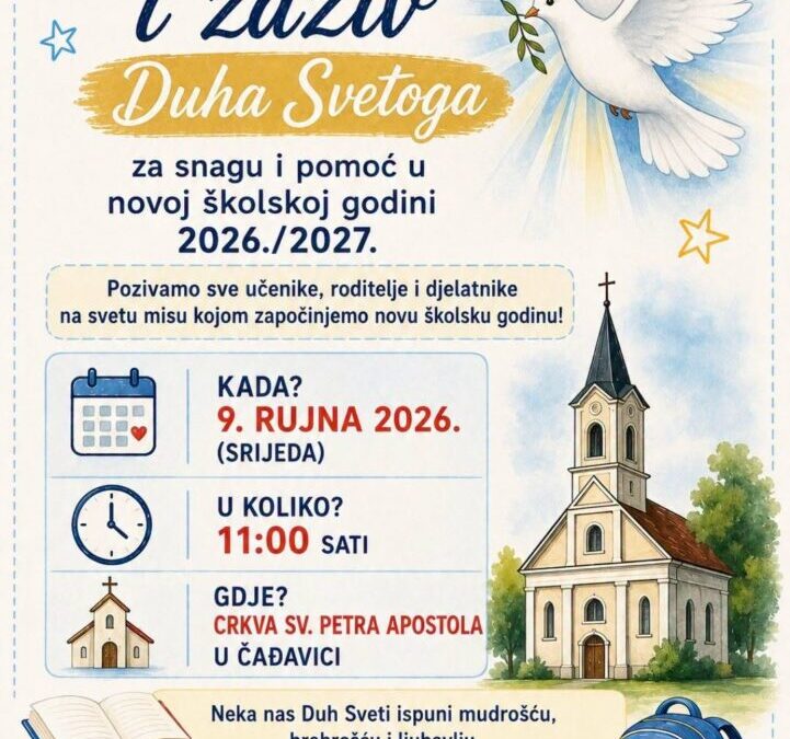 Sveta misa i zaziv duha svetoga