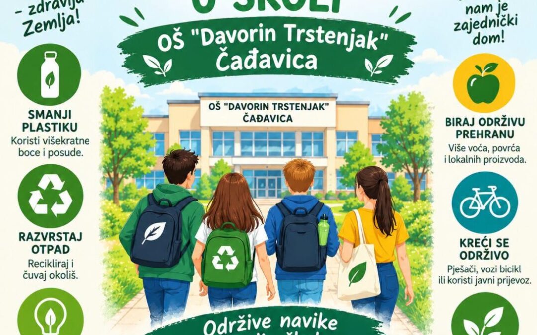 Odobren program Činimo dobro otiskom srca i Izvannastavna aktivnost Usvajanje održivih navika