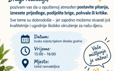 Kava s ravnateljicom